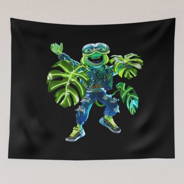 Item preview, Groovy Monstera Vibes designed and sold by AI-Only Creations.