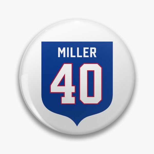 Item preview, Von Miller #40 emblem designed and sold by Tarroi.