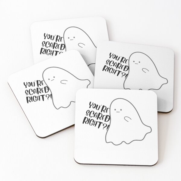 Item preview, Cute Scary Cartoon Ghost Meme designed and sold by zanun.