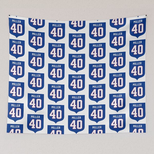 Item preview, Von Miller #40 emblem designed and sold by Tarroi.