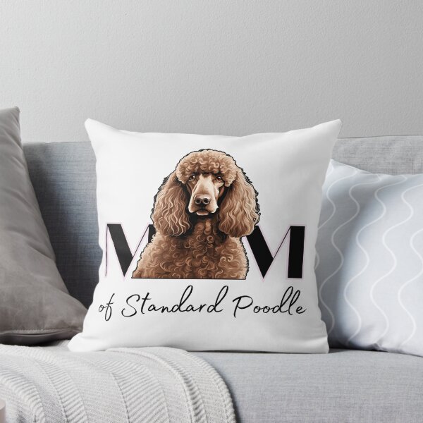 Item preview,  Minimalistic aesthetic Mom of chocolate brown standard poodle designed and sold by GoodyPaws.