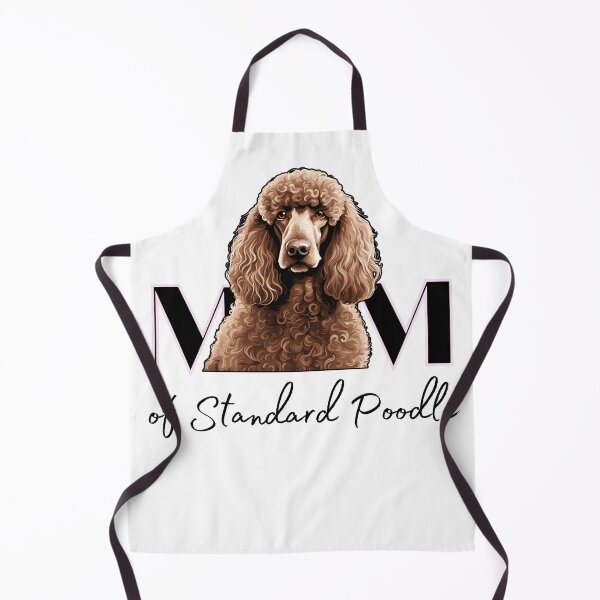 Item preview, Minimalistic aesthetic Mom of chocolate brown standard poodle designed and sold by GoodyPaws.
