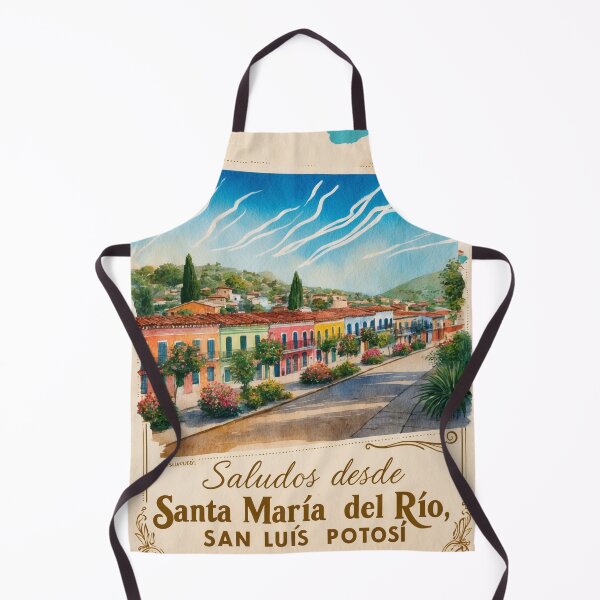 Item preview, Santa Maria del Rio San Luis Potosi Mexico Magic Town Postcard Vintage Travel designed and sold by TravelPostcardGems.