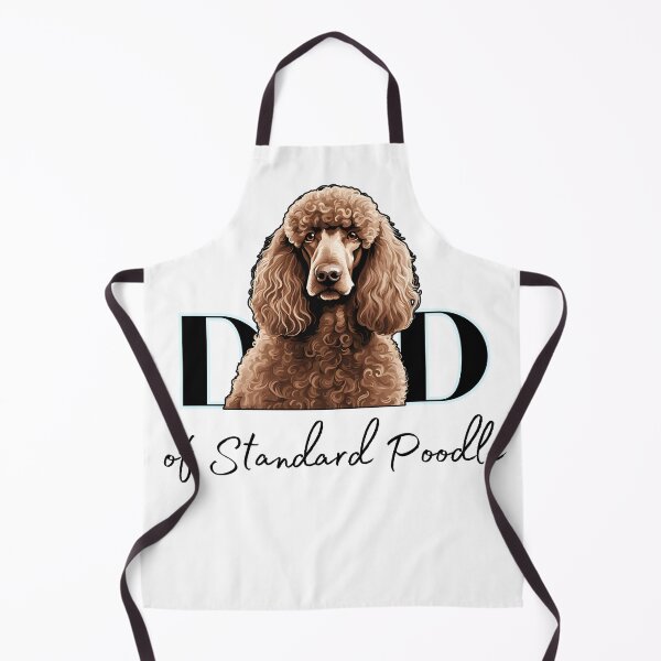 Item preview, Minimalistic aesthetic Dad of chocolate brown standard poodle designed and sold by GoodyPaws.