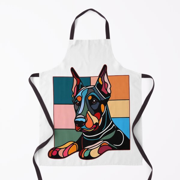 Item preview, Sophisticated Doberman Dog Digital Art Print designed and sold by Dynke.