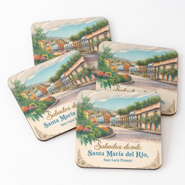 Item preview, Santa Maria del Rio San Luis Potosi Mexico Magic Town Postcard Vintage Travel designed and sold by TravelPostcardGems.