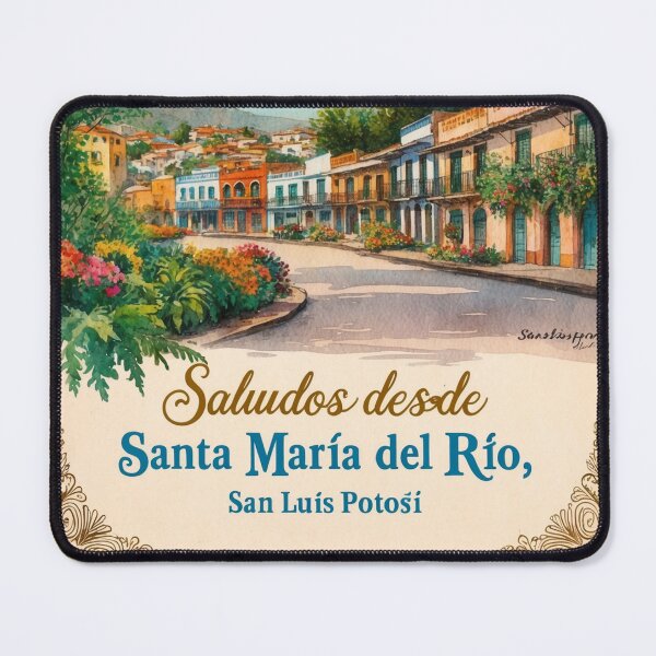 Item preview, Santa Maria del Rio San Luis Potosi Mexico Magic Town Postcard Vintage Travel designed and sold by TravelPostcardGems.