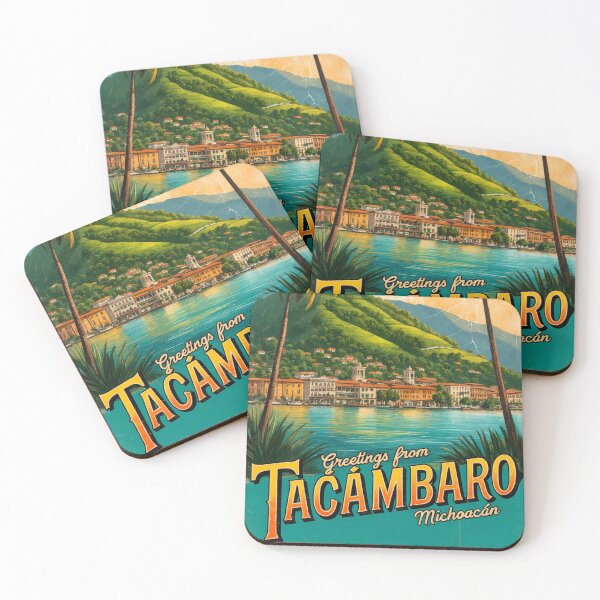 Item preview, Tacámbaro Michoacan Mexico Magic Town Postcard Vintage Travel designed and sold by TravelPostcardGems.
