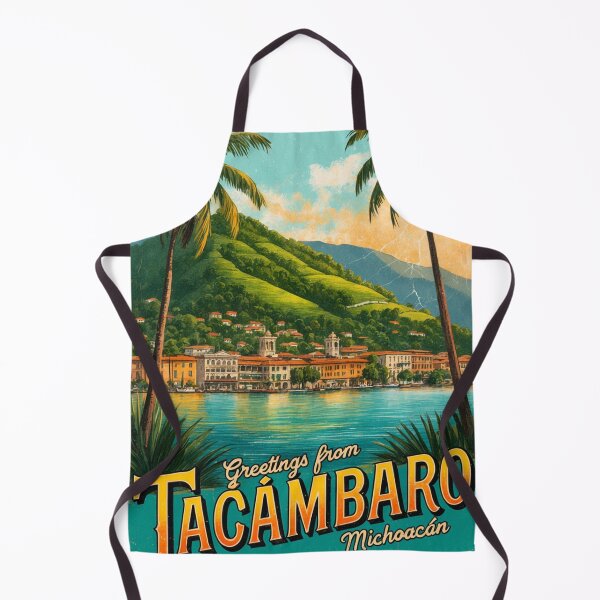Item preview, Tacámbaro Michoacan Mexico Magic Town Postcard Vintage Travel designed and sold by TravelPostcardGems.