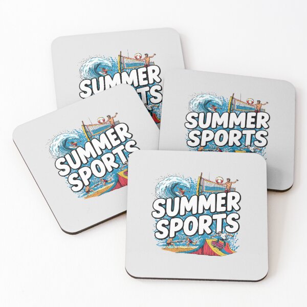 Item preview, Summer Sports: Surfing, Beach Volleyball, Skateboarding designed and sold by Itsheartshop.