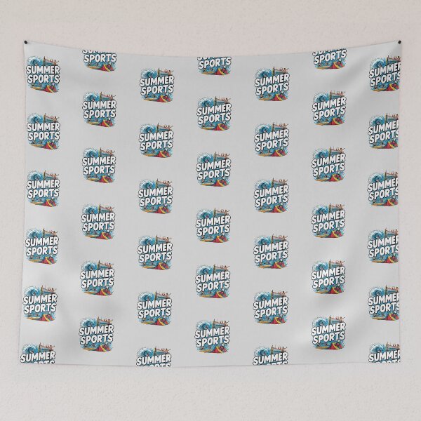 Item preview, Summer Sports: Surfing, Beach Volleyball, Skateboarding designed and sold by Itsheartshop.