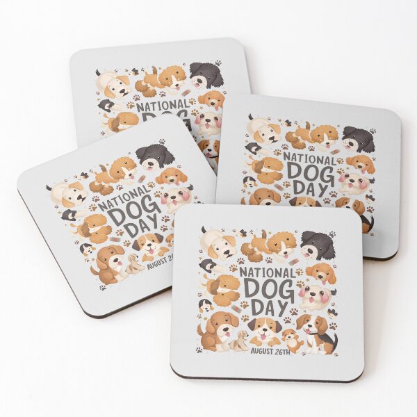 Item preview, August 26th National Dog Day designed and sold by Itsheartshop.