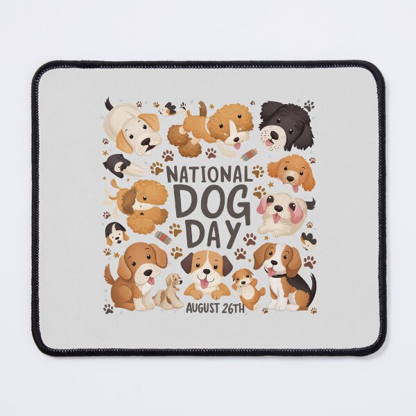Item preview, August 26th National Dog Day designed and sold by Itsheartshop.