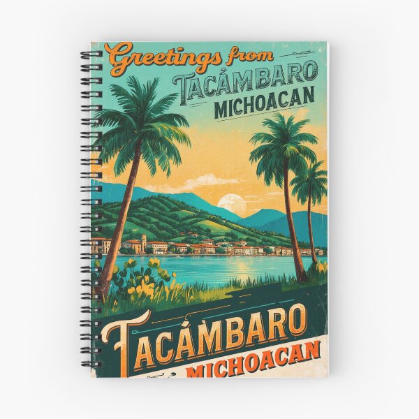 Item preview, Tacámbaro Michoacan Mexico Magic Town Postcard Vintage Travel designed and sold by TravelPostcardGems.