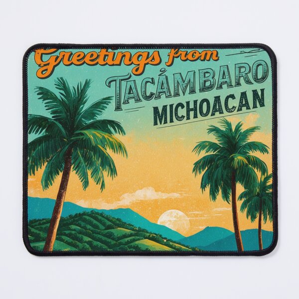 Item preview, Tacámbaro Michoacan Mexico Magic Town Postcard Vintage Travel designed and sold by TravelPostcardGems.