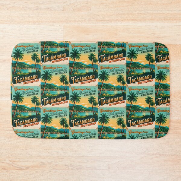 Item preview, Tacámbaro Michoacan Mexico Magic Town Postcard Vintage Travel designed and sold by TravelPostcardGems.
