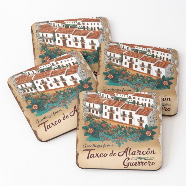 Item preview, Taxco de Alarcon Guerrero Mexico Magic Town Postcard Vintage Travel designed and sold by TravelPostcardGems.