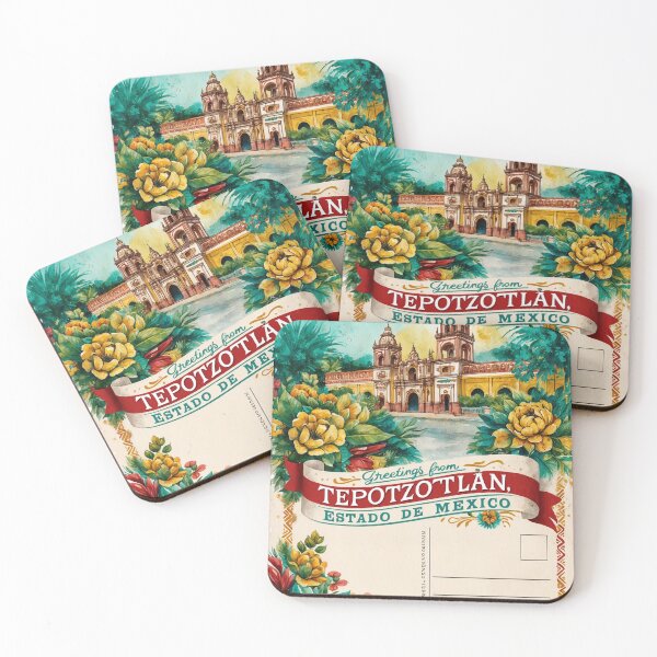 Item preview, Tepotzotlan Estado de Mexico Mexico Magic Town Postcard Vintage Travel designed and sold by TravelPostcardGems.