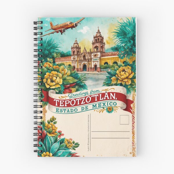 Item preview, Tepotzotlan Estado de Mexico Mexico Magic Town Postcard Vintage Travel designed and sold by TravelPostcardGems.