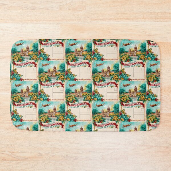 Item preview, Tepotzotlan Estado de Mexico Mexico Magic Town Postcard Vintage Travel designed and sold by TravelPostcardGems.