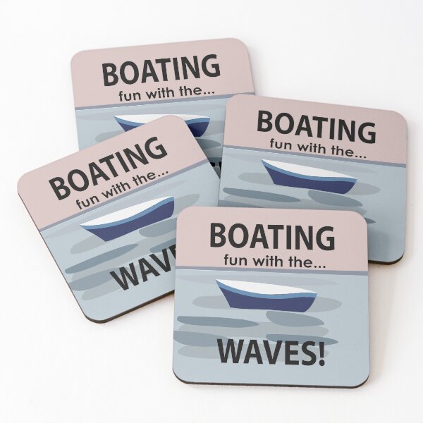 Item preview, Boats Boating Fun With The Waves Boats designed and sold by Nisha Prabhu.