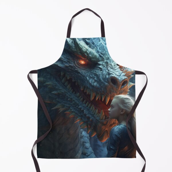 Item preview, Young woman and her dragon designed and sold by MojennEditions.