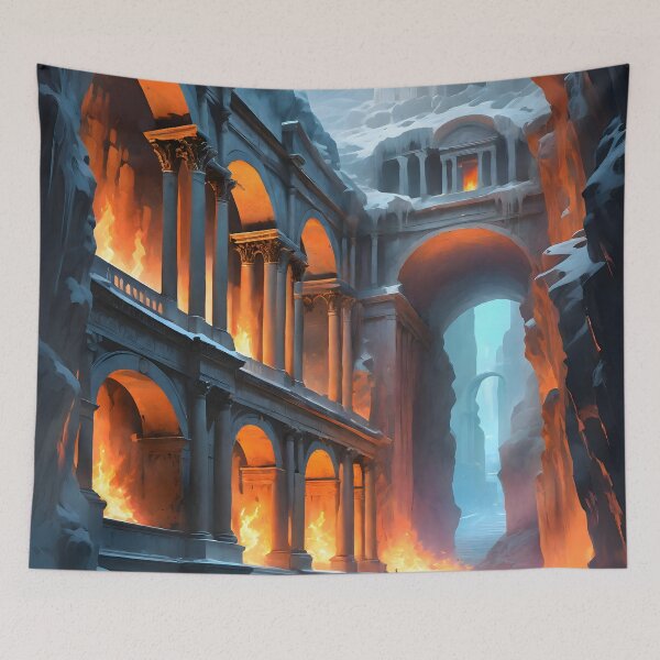 Item preview, Fire and ice 8 designed and sold by deep-sea-birds.