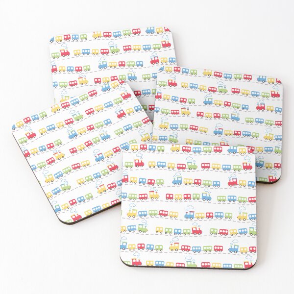 Item preview, Train seamless pattern  designed and sold by SomAoHappyDay.