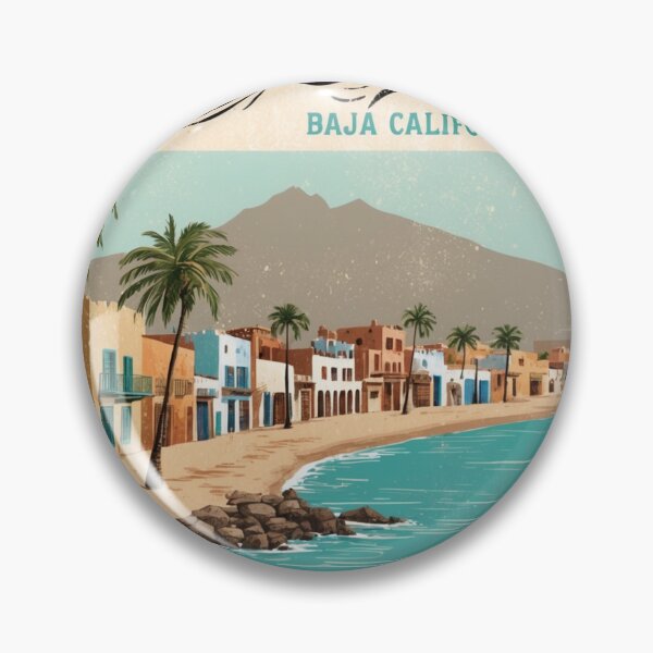 Item preview, Todos Santos Baja California Sur Mexico Magic Town Postcard Vintage Travel designed and sold by TravelPostcardGems.