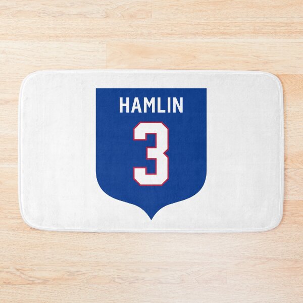 Item preview, Damar Hamlin #3 emblem designed and sold by Tarroi.