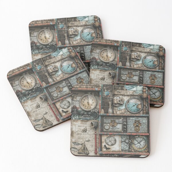 Item preview, Vintage Curiosities: A Timeless Collage designed and sold by oanaunciuleanu.