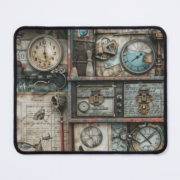 Item preview, Vintage Curiosities: A Timeless Collage designed and sold by oanaunciuleanu.
