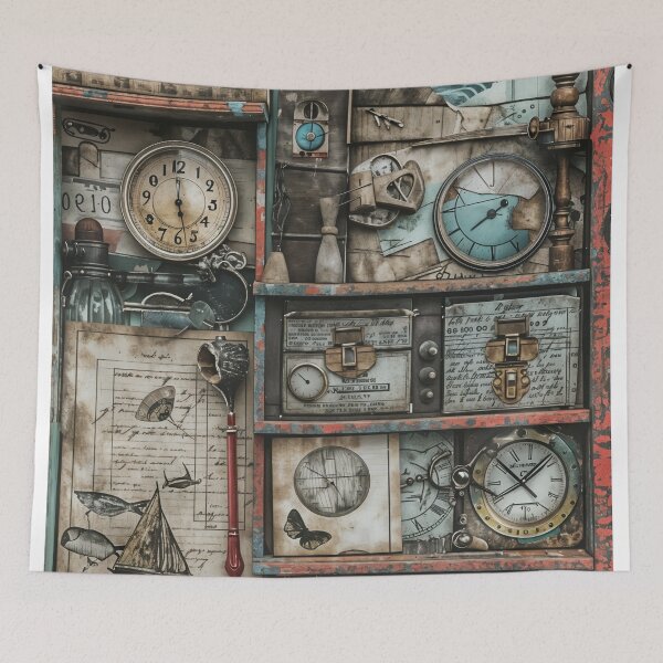 Item preview, Vintage Curiosities: A Timeless Collage designed and sold by oanaunciuleanu.