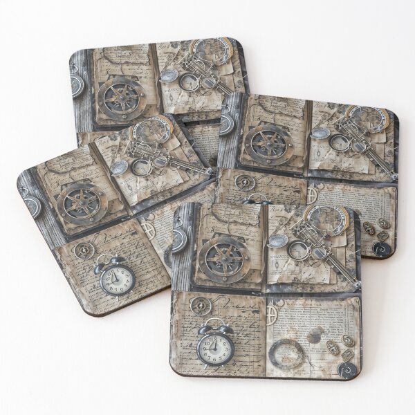 Item preview, Vintage Curiosities: A Timeless Collage designed and sold by oanaunciuleanu.