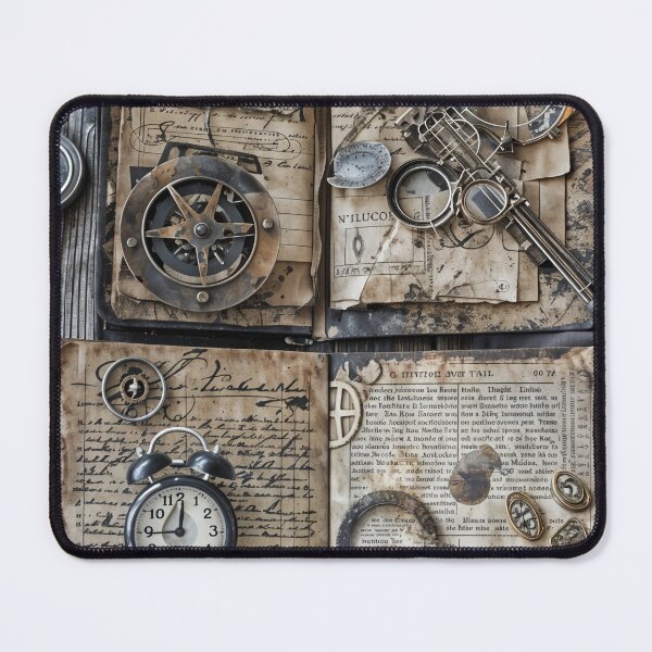 Item preview, Vintage Curiosities: A Timeless Collage designed and sold by oanaunciuleanu.