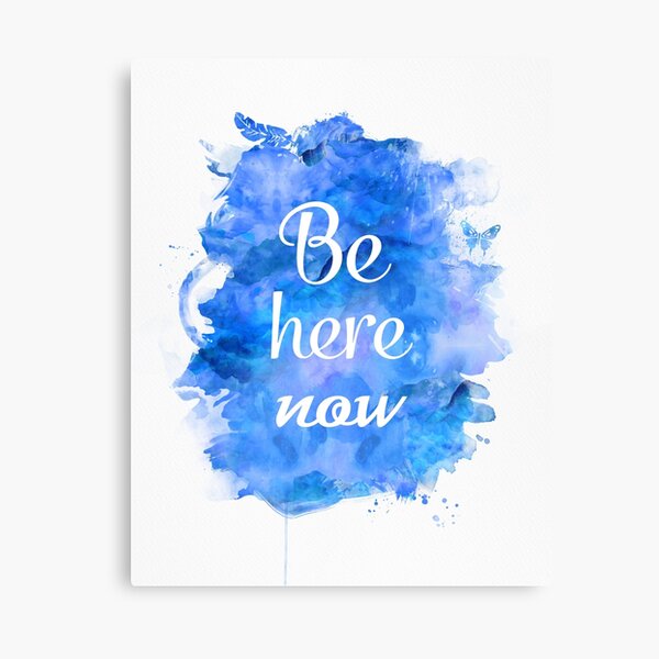 Item preview, Be here now designed and sold by Pranatheory.