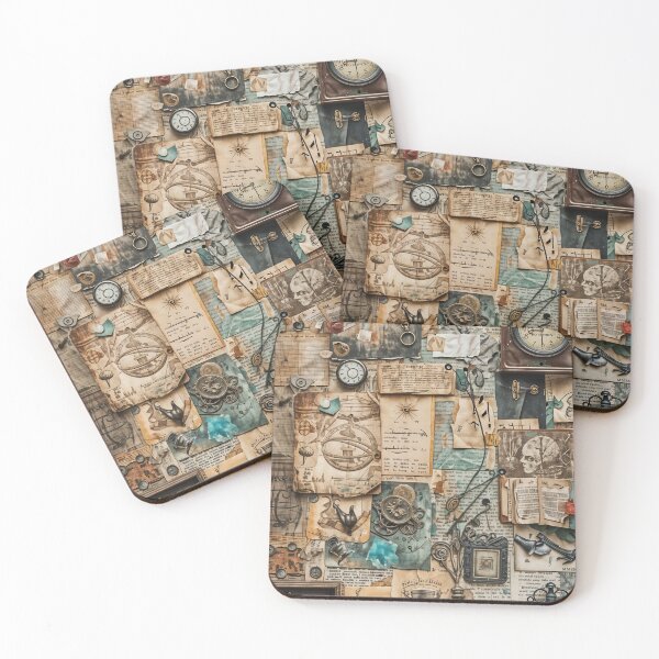 Item preview, Vintage Curiosities: A Timeless Collage designed and sold by oanaunciuleanu.
