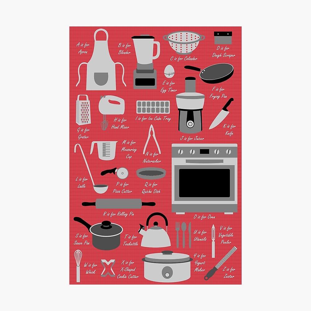 Kitchen Things Clip Art Set – Daily Art Hub // Graphics, Alphabets