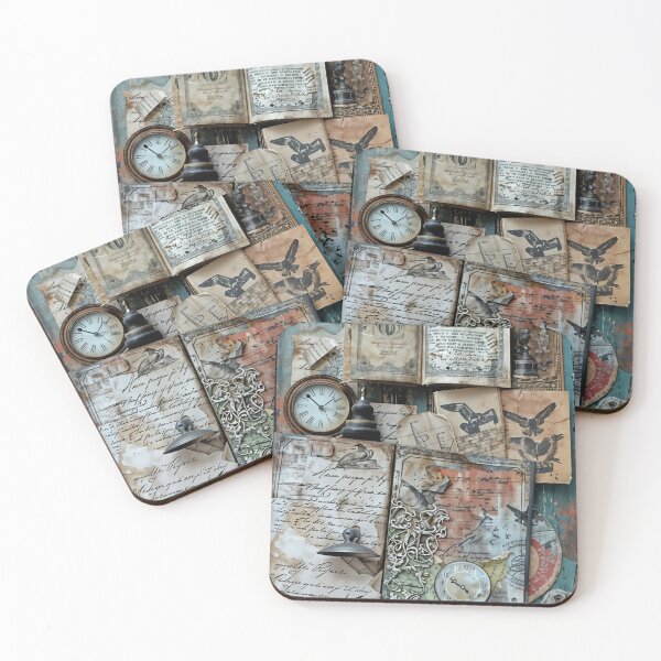 Item preview, Vintage Curiosities: A Timeless Collage designed and sold by oanaunciuleanu.
