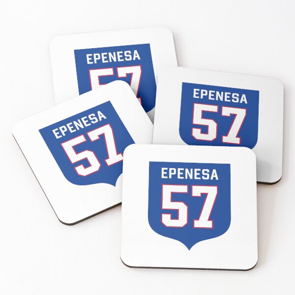 Item preview, A.J. Epenesa, Buffalo #57 emblem designed and sold by Tarroi.