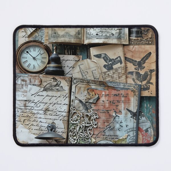Item preview, Vintage Curiosities: A Timeless Collage designed and sold by oanaunciuleanu.