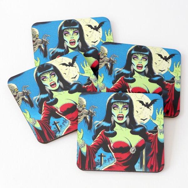Item preview, Creppy Horror Girl designed and sold by PulpVintage.