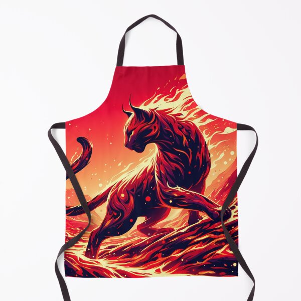 Item preview, Lava Fire Lynx, Ai Generated Art  designed and sold by ACC .