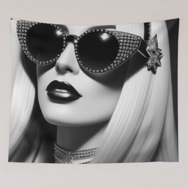 Item preview, Glam Fashion Lady Art designed and sold by TheDarkWardrobe.