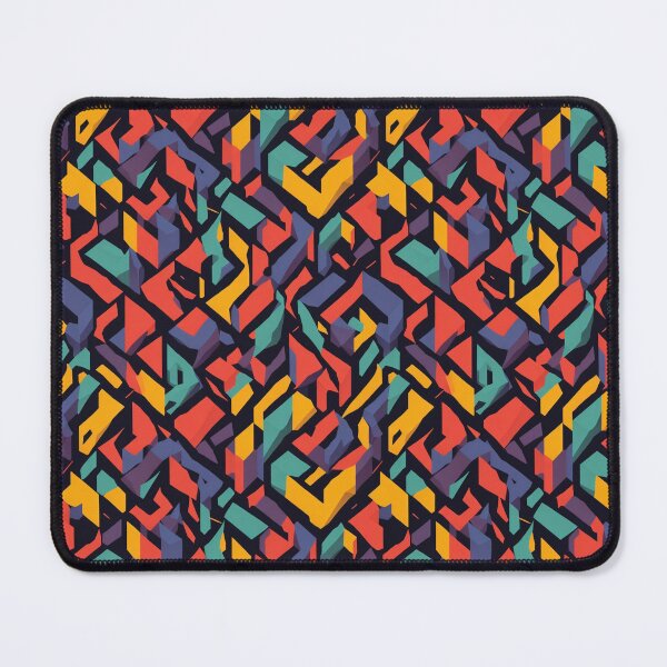 Item preview, Bold Abstract Color Blocks Pattern designed and sold by Daniel Haddad.