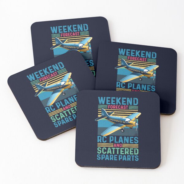 Item preview, Stylish and Vibrant Grunge Retro Sunset Vibes WEEKEND FORECAST - RC PLANES AND SCATTERED SPARE PARTS Distressed Classic Vintage RC Planes Lover Design designed and sold by zenturtlemerch.