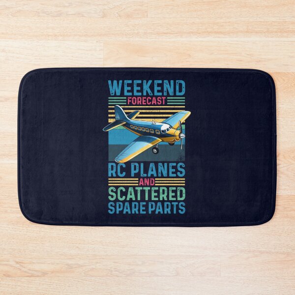 Item preview, Stylish and Vibrant Grunge Retro Sunset Vibes WEEKEND FORECAST - RC PLANES AND SCATTERED SPARE PARTS Distressed Classic Vintage RC Planes Lover Design designed and sold by zenturtlemerch.