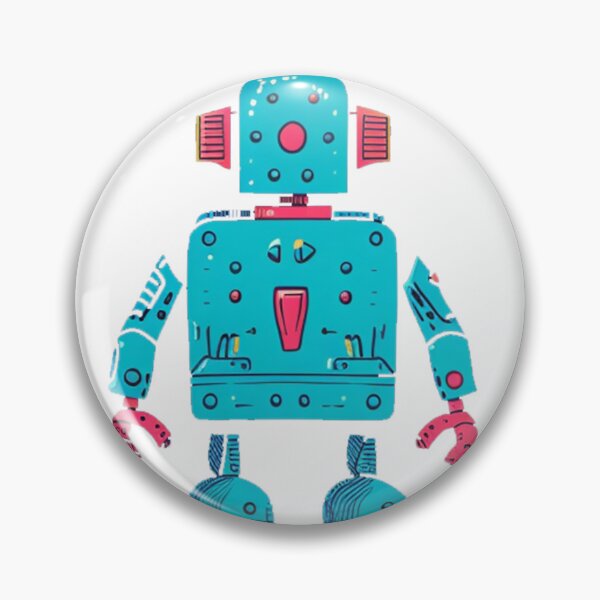Item preview, Cute Retro Robot designed and sold by Creet-Design.