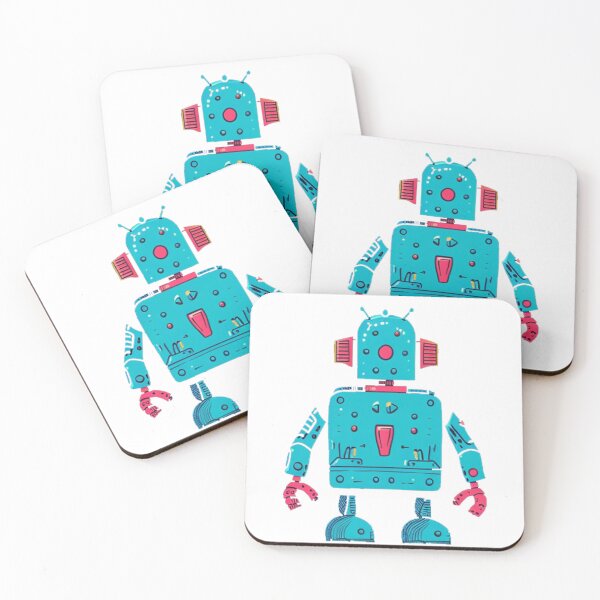 Item preview, Cute Retro Robot designed and sold by Creet-Design.