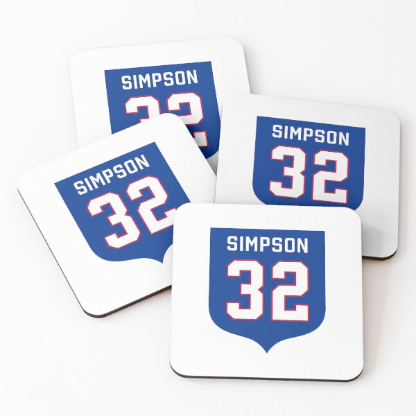 Item preview, OJ Simpson #32 emblem designed and sold by Tarroi.